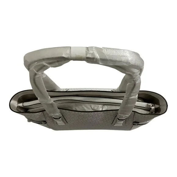 Michael Kors Voyager White Monogram Signature Tote Bag New NWT - Picture 7 of 8